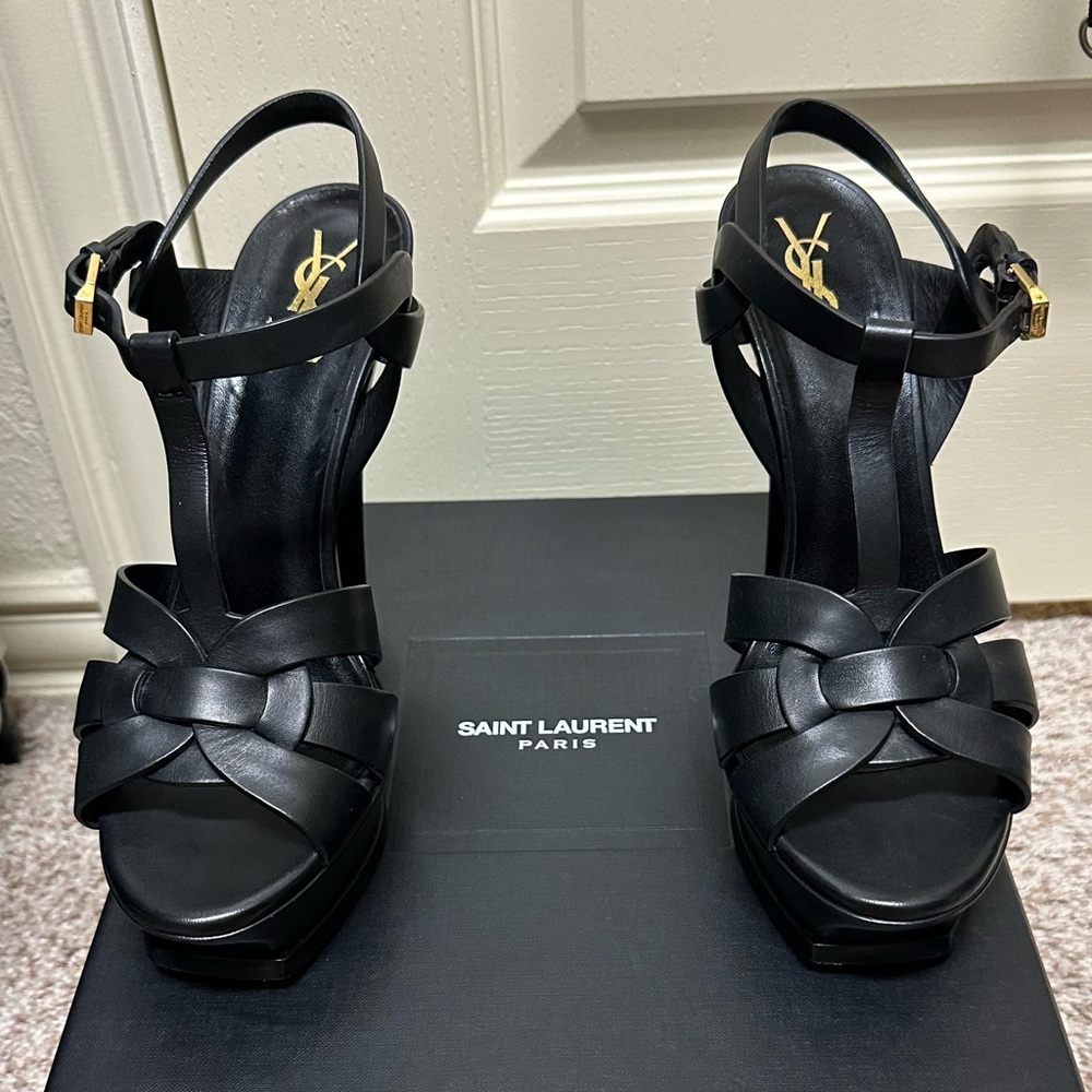 YSL tribute sandals